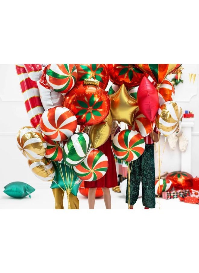 PartyDeco Foil balloon Candy, 35cm, gold - Image 2