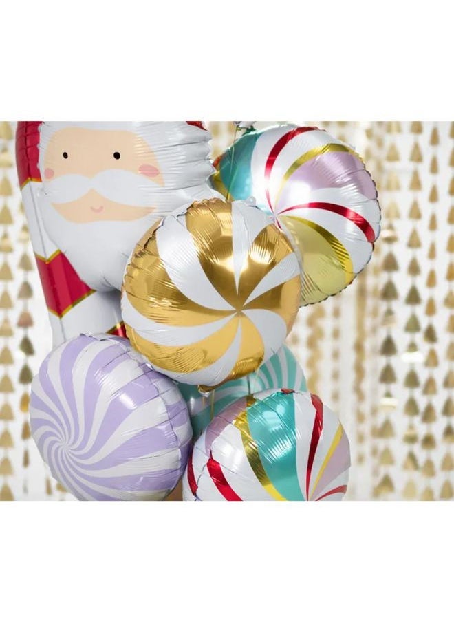 PartyDeco Foil balloon Candy, 35cm, gold - Image 3