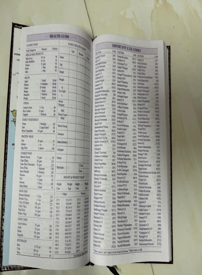 Peeplvalue مفكرة رأس السنة الجديدة 2026 من Peeplvalue، قطعتان | يوم واحد لكل صفحة | مفكرة قياسية 2026 - مقاس A5 | غلاف من الفينيل المغلف - (أزرق) - Image 3