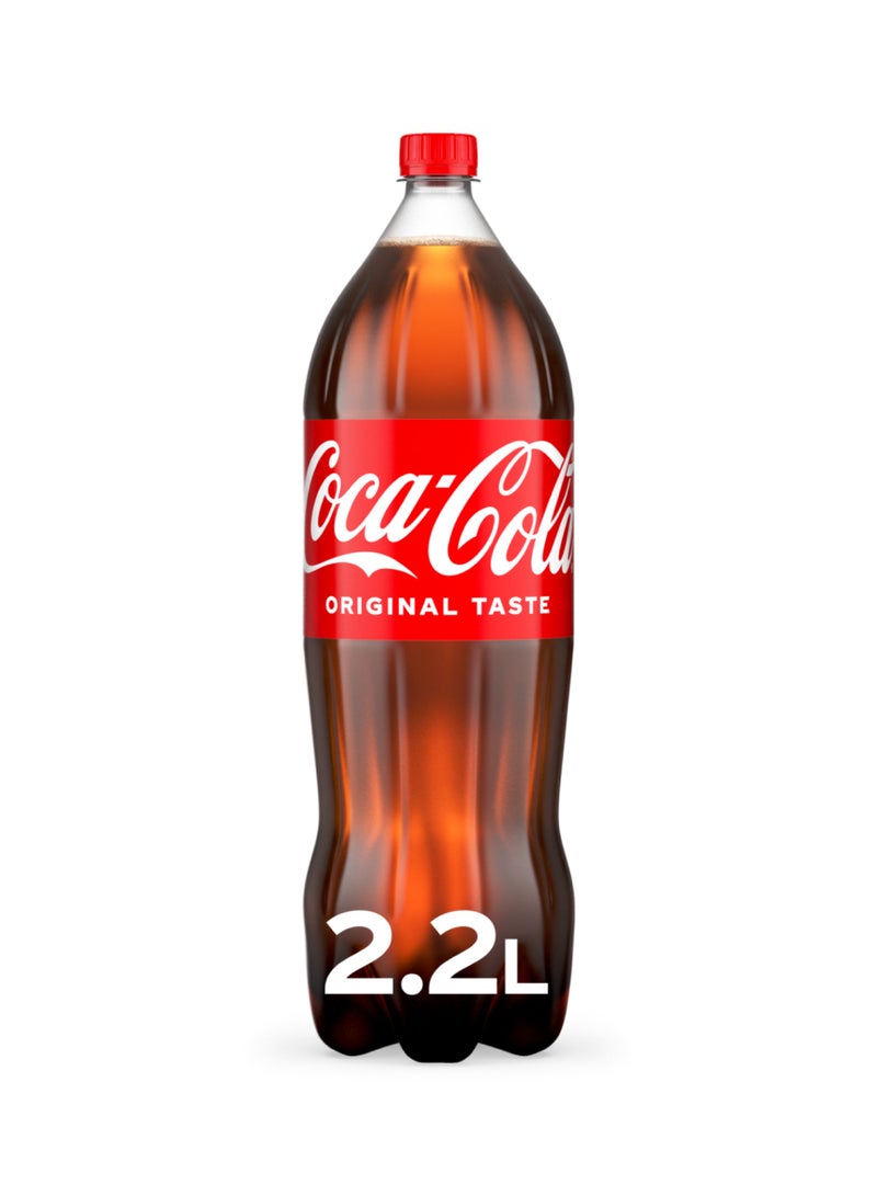 Coca-Cola Carbonated Soft Drink Bottle 2.2L - Image 1