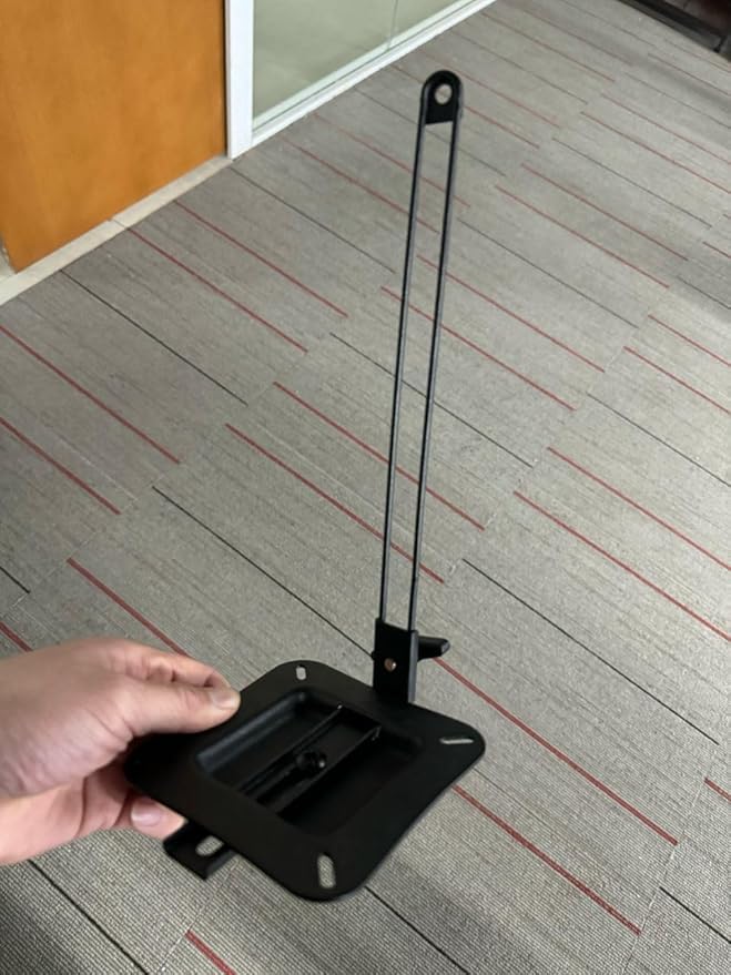 Audiovan Speaker Stands Height Adjustable for Satellite & Small Bookshelf Speakers, Set of 2 Floor Stand Mount Load Bearing Upto 10 kgs Model : SK1002 - Image 2