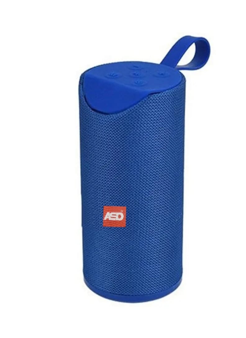 ASD - Super Bass Portable Wireless Speaker ASD-249 with FM Radio, BT Connection, SD Card, Splash and Handsfree - Blue - Image 1