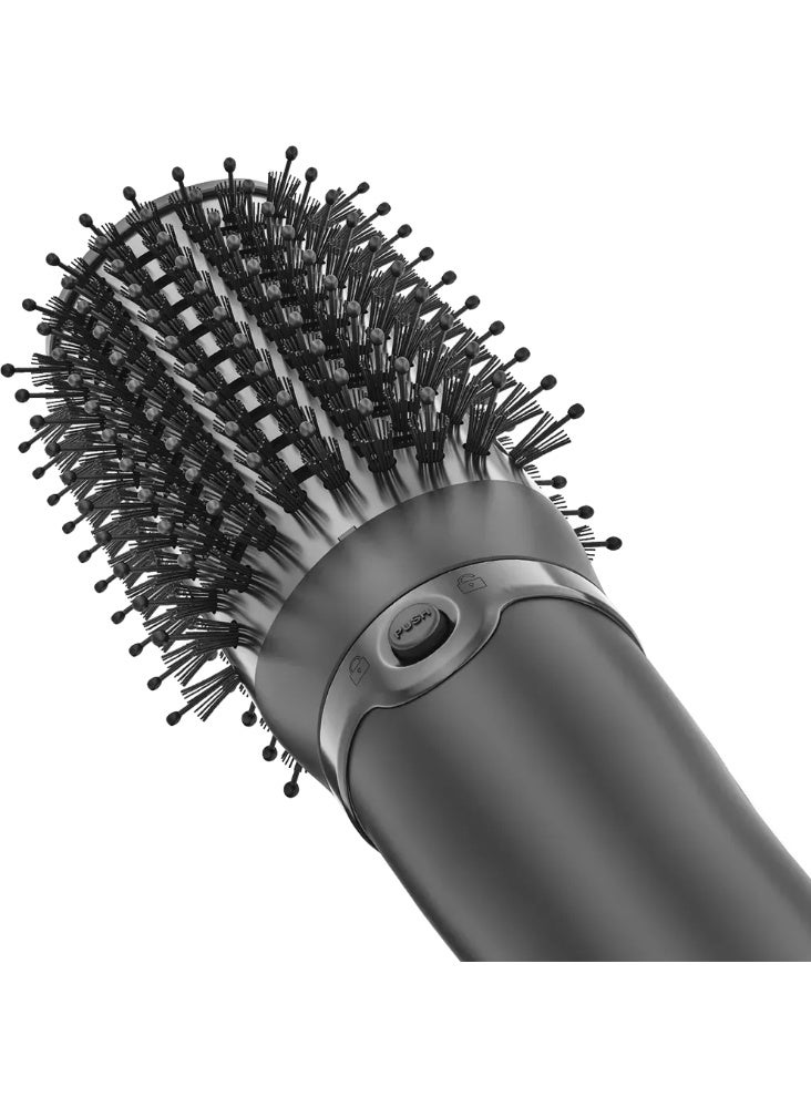 Rush Brush 1200W Ceramic V1 Rotating Ionic Hair Styler - Black - Image 2