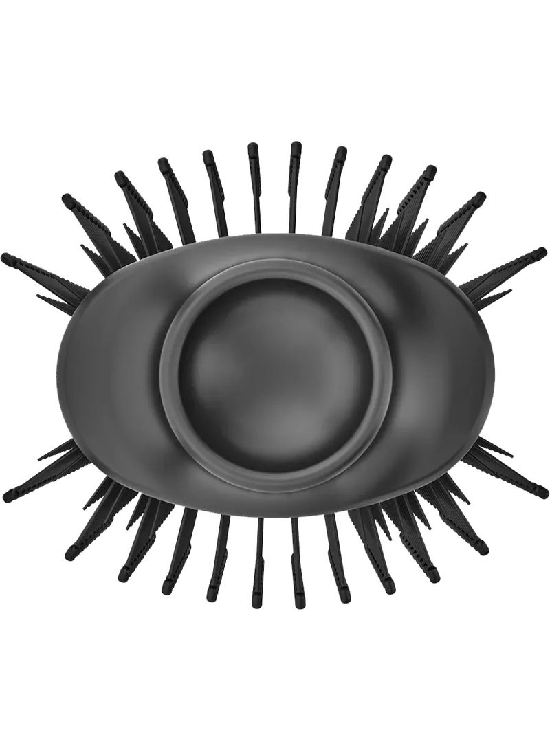 Rush Brush 1200W Ceramic V1 Rotating Ionic Hair Styler - Black - Image 3