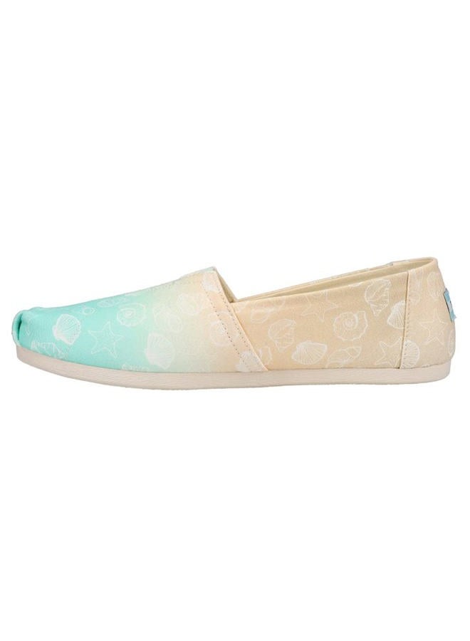 TOMS حذاء نسائي مسطح من ألبارغاتا بطبعة، أومبري قشرة البحر متعددة الألوان، 36 EU - Image 4