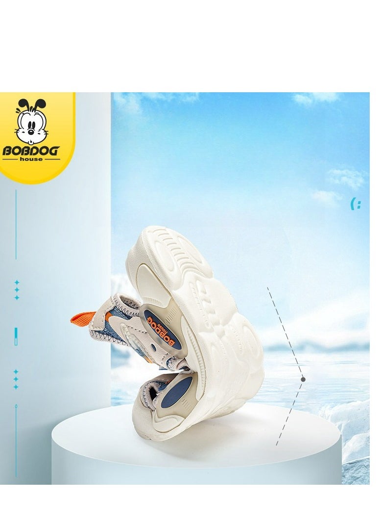 BOBDOG - New Children's Sandals Soft Bottom Baotou Beach Shoes - Image 1