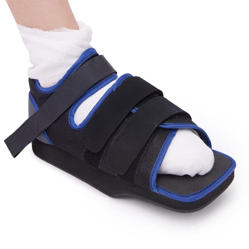 GHORTHOUD Post-op Shoes for Broken Toe Lightweight Orthowedge Shoes Medical Orthopedic Foot Brace Off-Loading Healing Shoe for Foot Surgery (S) - Image 1
