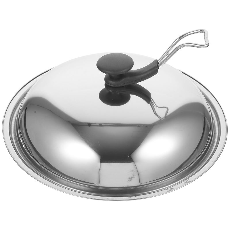 Lid for Universal Cookware,Pots and Pans,Fits Cast Iron,Perfect for Home Cooking - Image 1