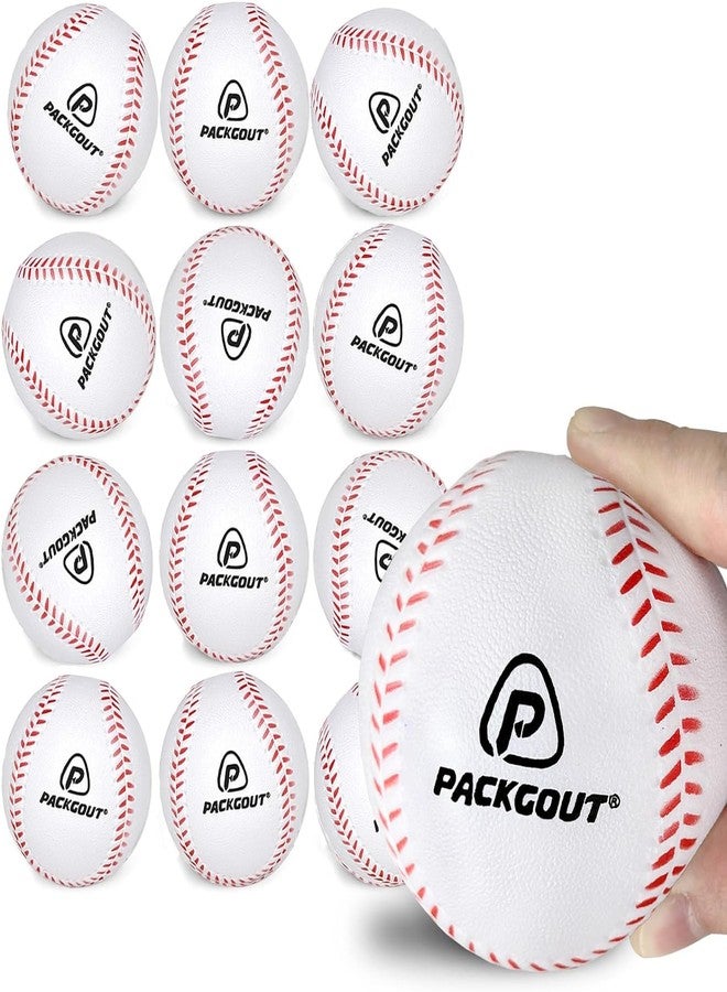 PACKGOUT كرات بيسبول فوم ناعمة PACKGOUT للأطفال والمراهقين - كرات تدريب واستبدال - Image 1