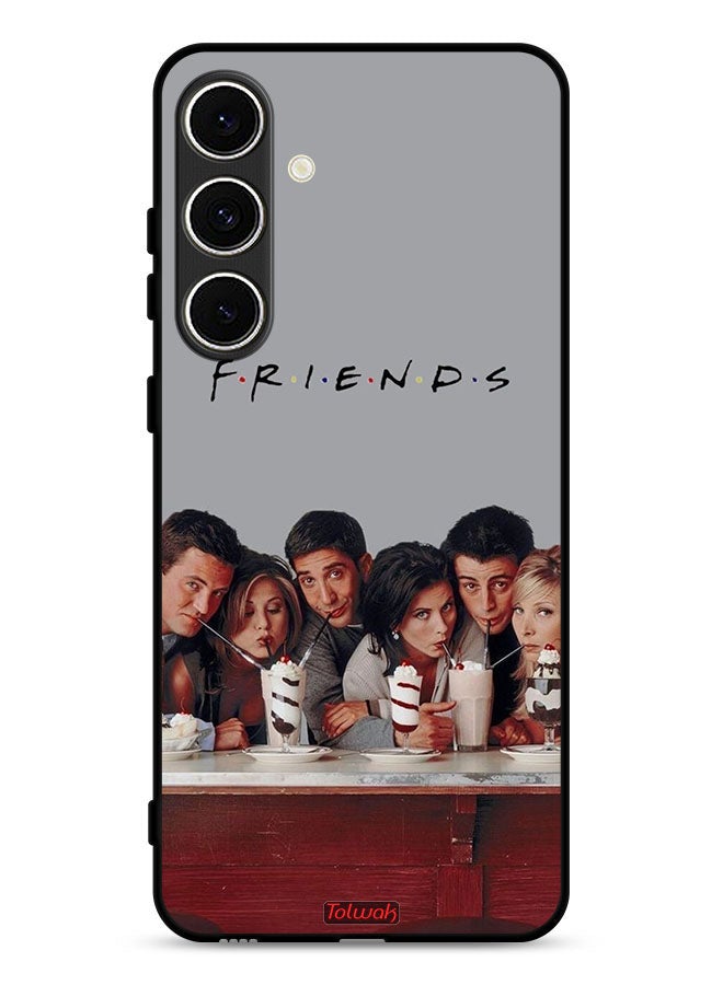Tolwak Samsung Galaxy S24 FE 5G Protective Case Cover F R I E N D S - Image 1