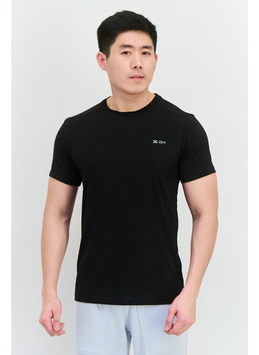 Men Sportswear Fit Short Sleeves Training T-Shirt, Black - pzsku/ZE281BA302805EFD6C28AZ/45/_/1739196994/2dec5967-fc58-4d18-8878-36ced3f628bc