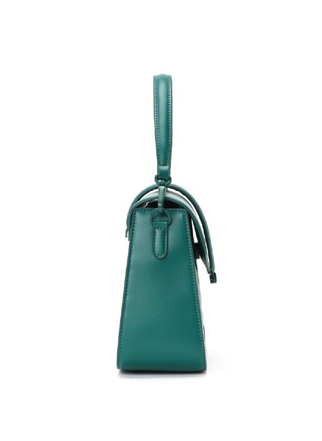 Mokobara MOKOBARA The Reign Handbag Vegan Leather Top Handle Stylish Women Shoulder Bag Top Handle Purse (Martini),  - Image 3