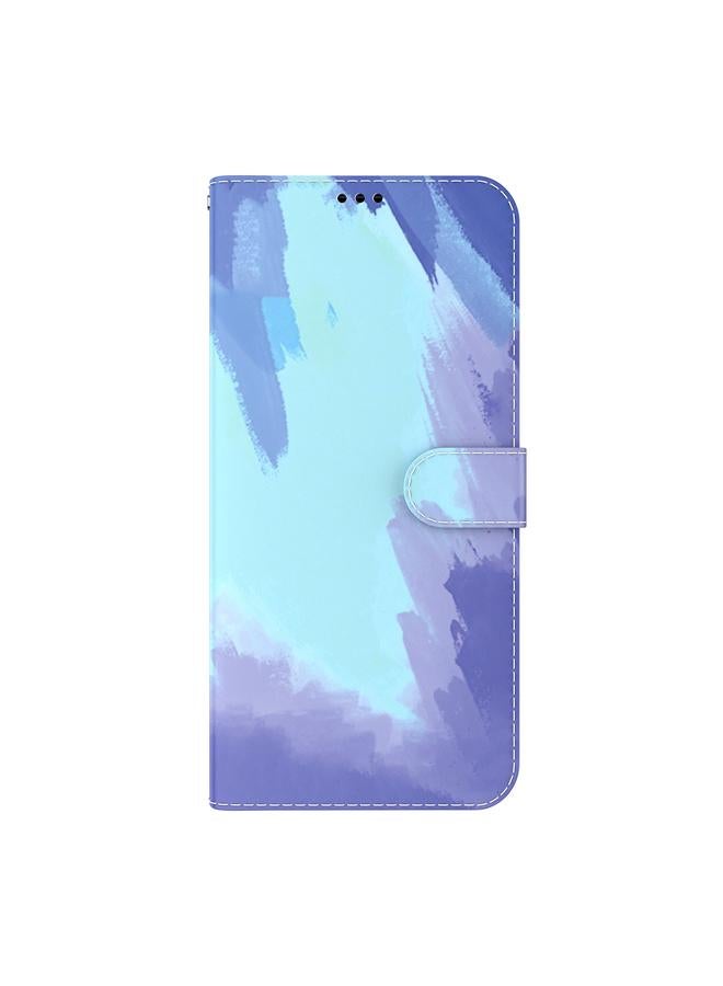 S-TOP Case For Motorola Moto G32 Watercolor Pattern Flip Leather Phone Case - Image 2