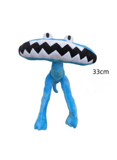 General 1-Pieces Strange Funny Stuffed Plush Toy Rainbow Friends Series Action Doll Blue-C 