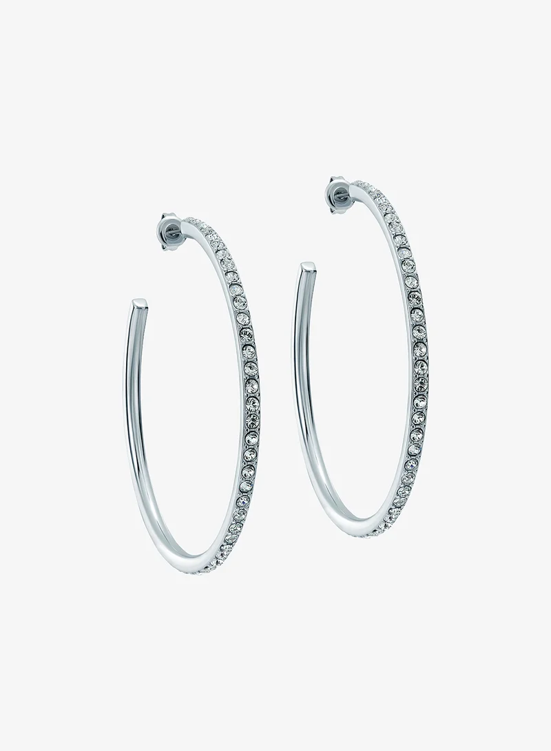 Ted Baker Claire Large Crystal Hoop Earrings