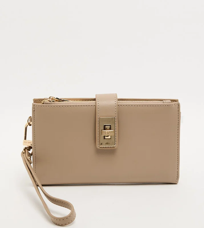 ANNE KLEIN Akg5092 Dark Brown Women's Wristlet