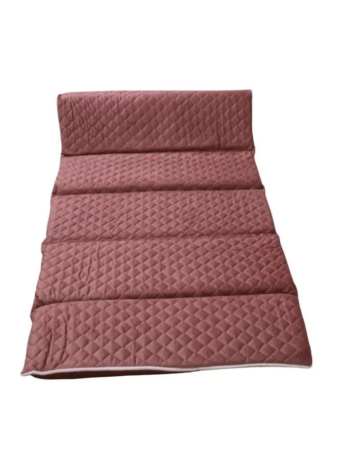 Generic Soft and comfortable foam mattress, foldable and easy to carry with a bag, a multi-purpose mat for trips, sleeping, exercise, and for children, size (190906 cm).  - Image 1