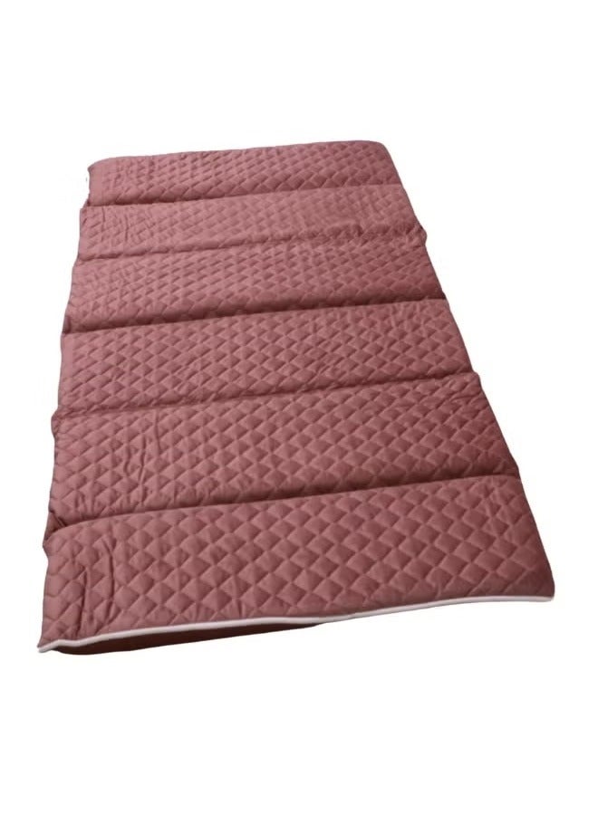 Generic Soft and comfortable foam mattress, foldable and easy to carry with a bag, a multi-purpose mat for trips, sleeping, exercise, and for children, size (190906 cm).  - Image 2
