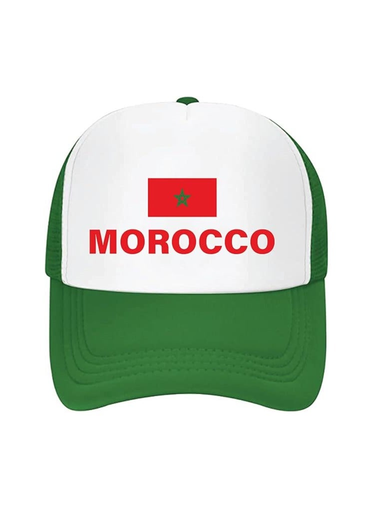 Morocco Sports Cap With Adjustment Plastic Snap Closure For Men And Women - Image 1