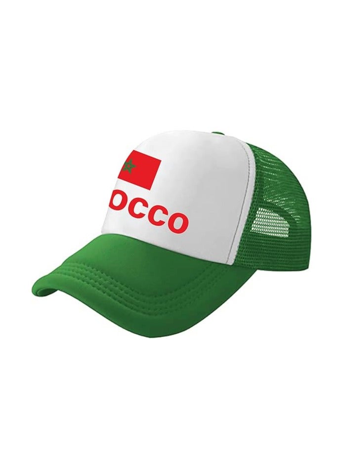 Morocco Sports Cap With Adjustment Plastic Snap Closure For Men And Women - Image 2