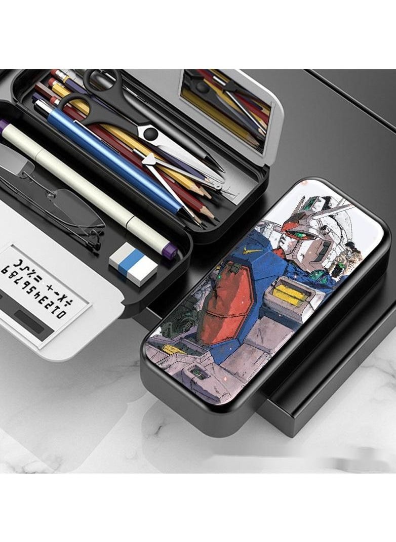 Generic - Anime Mobile Suit Gundam Multifunctional Pencil Case for Elementary and Middle School Students - Image 1