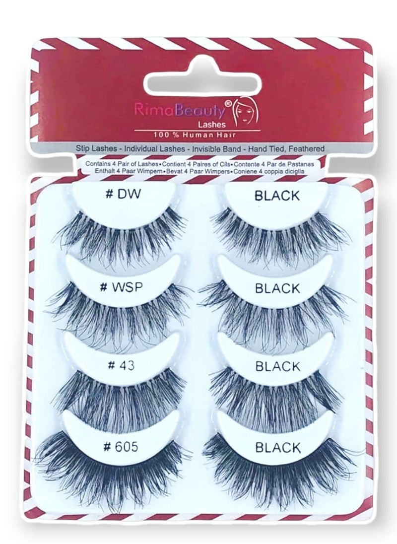 Rima Beauty Lashes Black 4 IN 1 # DW # WSP # 43 # 605 - pzsku/ZE28211AFB0AC7310C0EBZ/45/_/1737915629/ed979e12-578c-477d-9351-fef19f742b3f