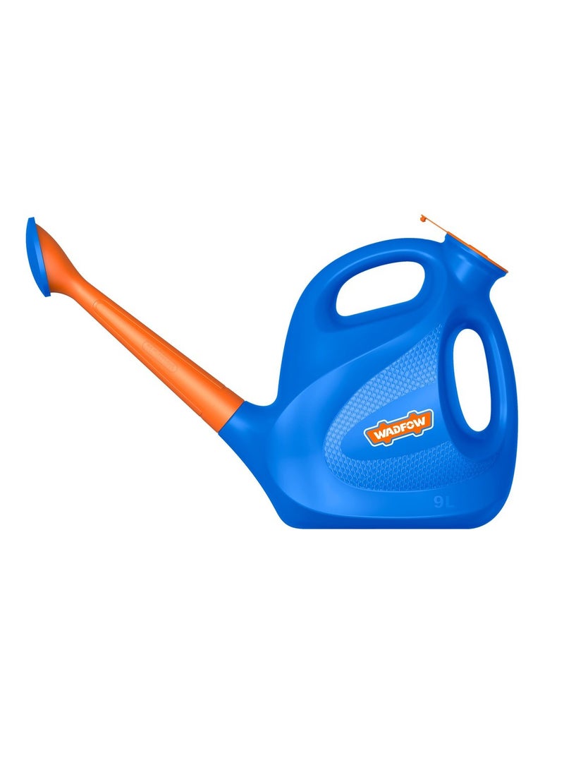 WADFOW 9L Plastic Garden Watering Can WKW1850 – Heavy Duty Portable Plant Water Can Sprinkling Pot with Ergonomic Handle for Indoor Houseplants, Outdoor Flowers, Balcony & Garden Irrigation - Image 1