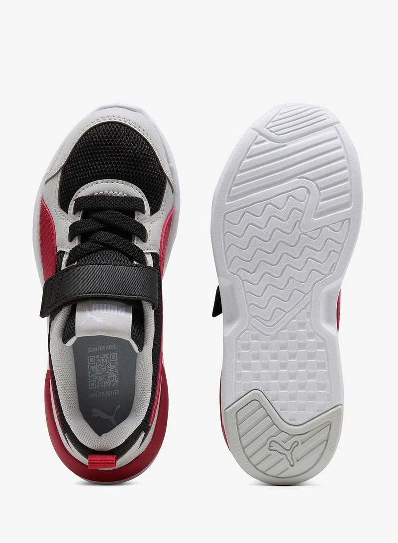 Puma PUMA Black-Red Rhythm-Glacial Gray Kids X-Ray 4 Lt Ac+ Ps  | Best Price UAE
