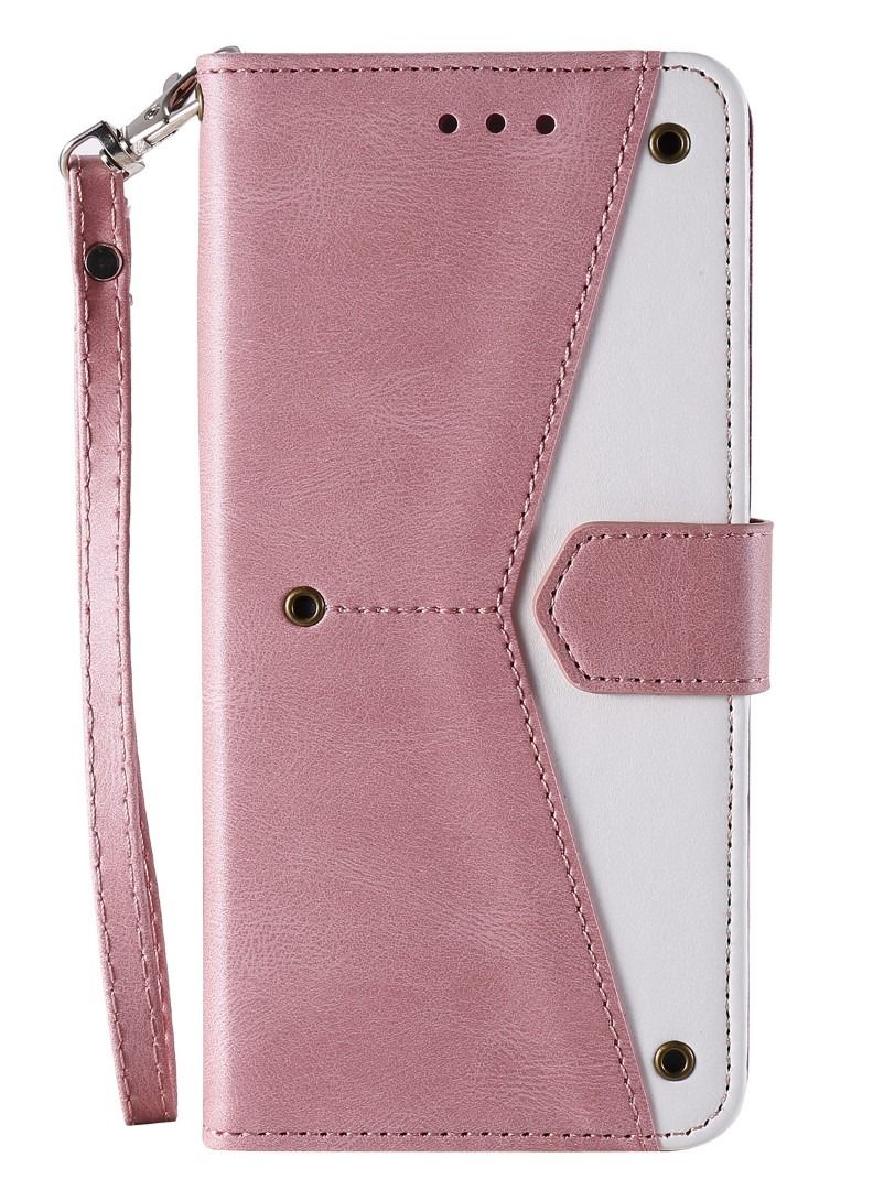 Suteni Flip Cover Leather Protective Hidden Card Slots Phone Case for iPhone - Image 1