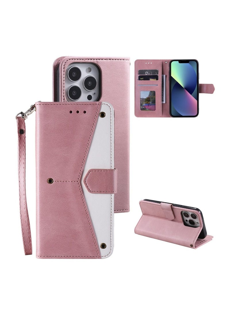 Suteni Flip Cover Leather Protective Hidden Card Slots Phone Case for iPhone - Image 2