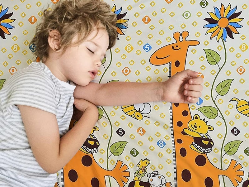 Filymore Giraffe Bedsheet Made with Microfiber 240 TC Wrinkle Free Soft Hypoallergenic Cartoon Printed Double Bed Size for Kids Room 90x90 InchesBoys Girls RoomCream - Image 4