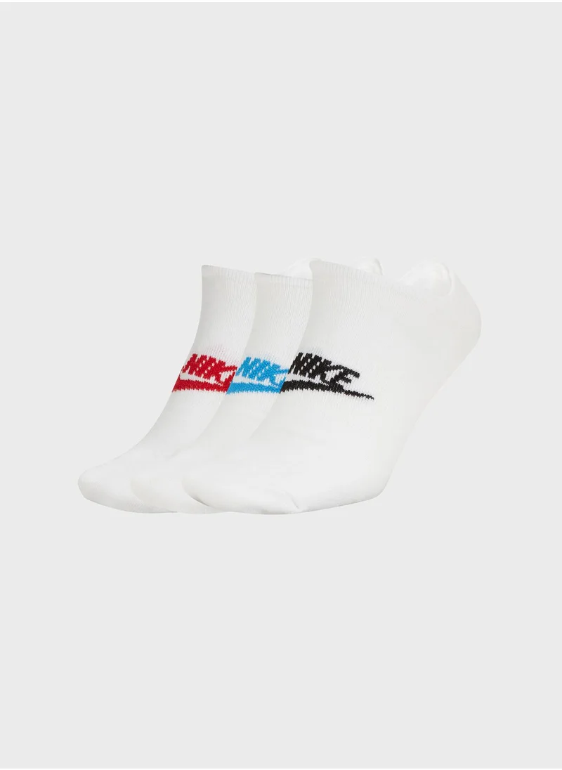 Nike 3 Pack NSW Essential No Show Socks