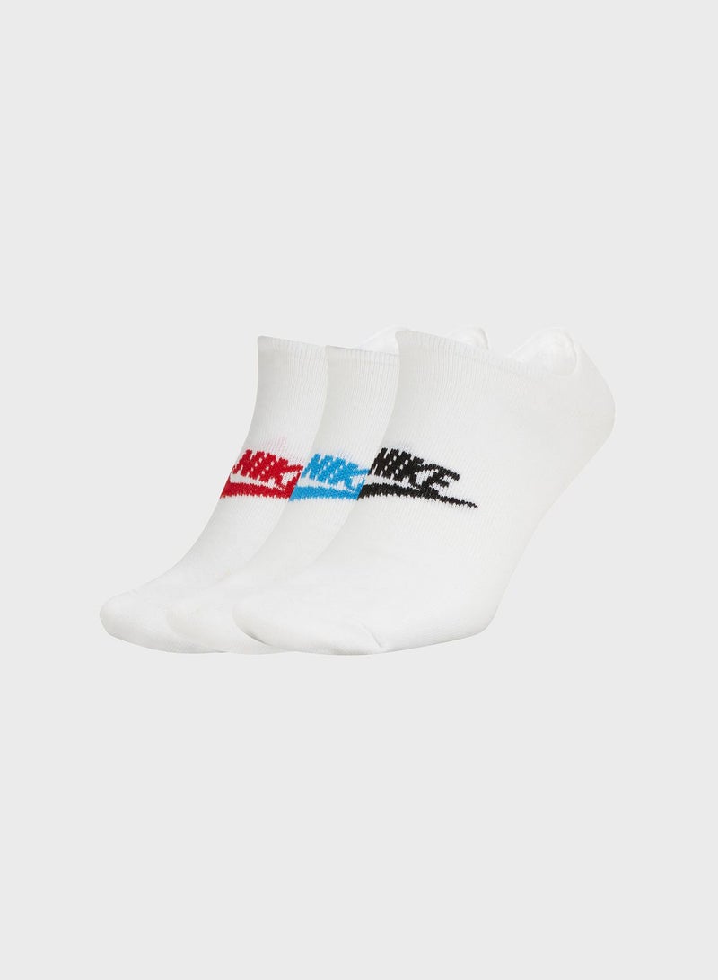 Nike 3 Pack NSW Essential No Show Socks - Image 1