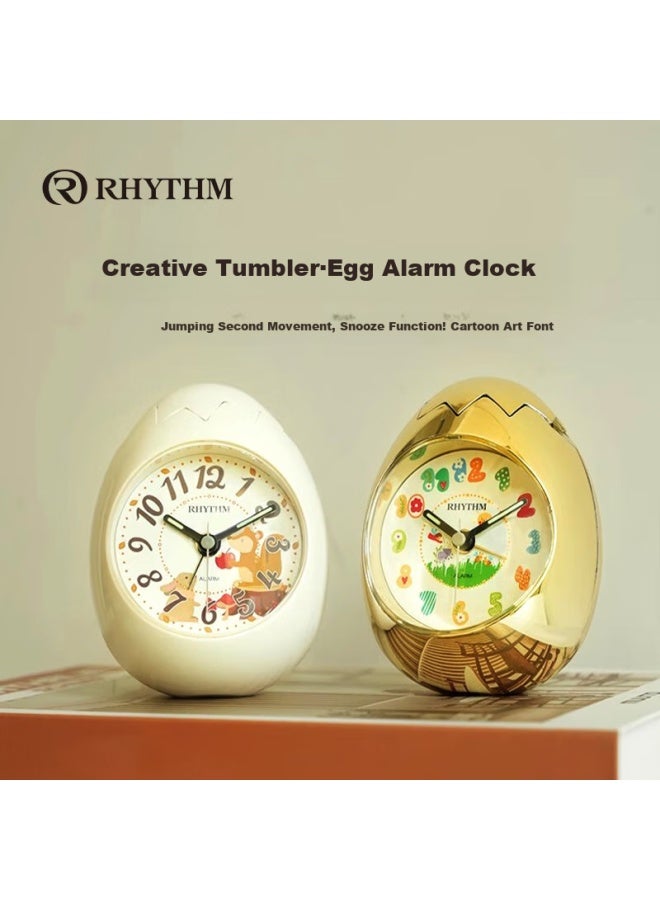 Rhythm Brand Alarm Clock For Students, Middle And High School Students, Specialized For Those Having Difficulty Waking Up, 2025 New Model, Powerful Alarm For Boys, Children's Alarm Clock With Loud Volume, 4re886dl03 - Image 2