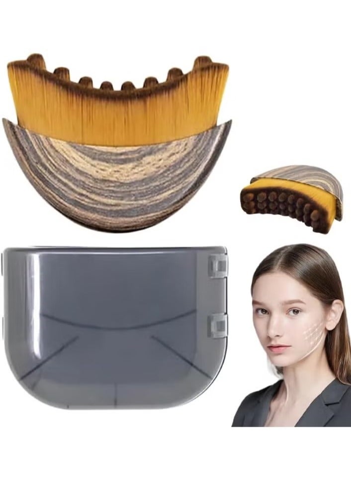 Generic New Lymphatic Contour Face Brush, Dry Brushing Face Brush, Lymphatic Drainage Massager for Face, Chin & Jawline Sculpting, Ergonomically Designed to Fit The Skin Precisely and Relieve Fatigue  - Image 1