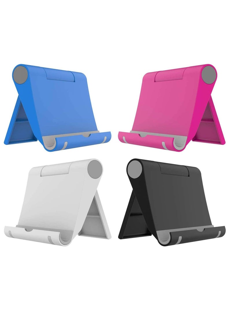 Universal Mobile Phone Stand Foldable and Portable Multi-Angle Table Stand Holder for iPhone, iPad, Smartphone, Tablet, Phablet, E-Reader  Cell Phone Stand for Desk, Foldable Cell Phone Holder Mobile Stand Phone Dock, Adjustable Tablet Stand Holder Compatible with iPhone 12 iPhone 11 Pro Xs X 8 iPad Samsung - Image 3