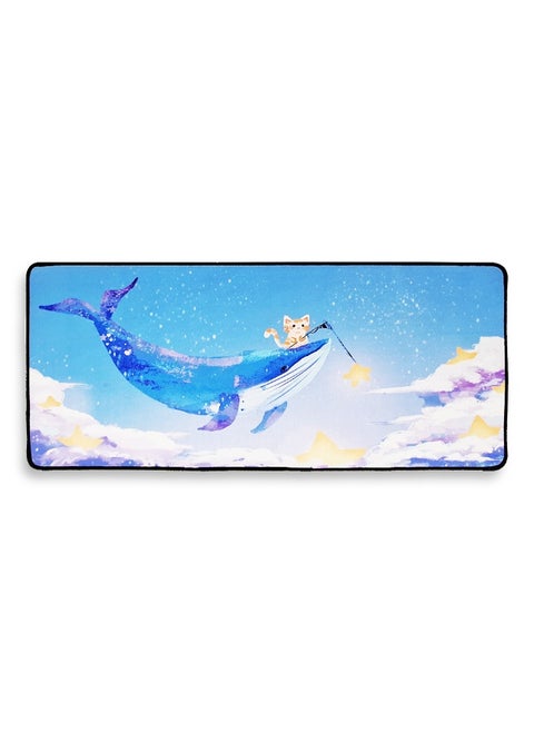 Mouse Pad XL 70cmx30cmx2mm  – Extended Gaming & Office Mousepad with Non-Slip Rubber Base – Smooth Surface for Precise Control, Durable & Comfortable for Keyboard and Mouse Setup – Ideal for Gamers & Professionals