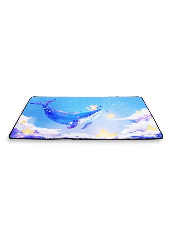 Generic - Mouse Pad XL 70cmx30cmx2mm  – Extended Gaming & Office Mousepad with Non-Slip Rubber Base – Smooth Surface for Precise Control, Durable & Comfortable for Keyboard and Mouse Setup – Ideal for Gamers & Professionals - Image 1
