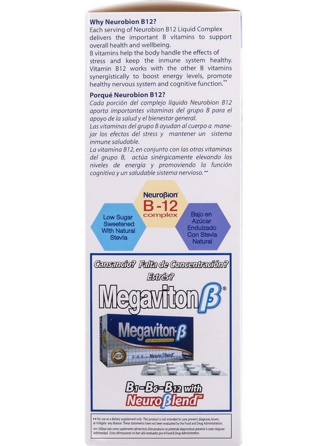 Neurobion Vitamin B12 Complex 16 Oz Liquid Citrus Flavor - Image 4