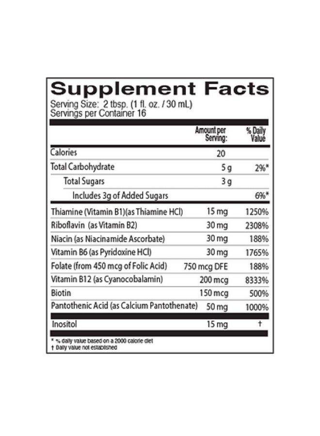 Neurobion Vitamin B12 Complex 16 Oz Liquid Citrus Flavor - Image 2