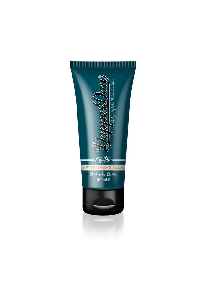 Dapper Dan Aftershave Balm, Helps To Soothe And Moisturise The Skin Post Shave, Use As Daily Moisturised, Eucalyptus And Menthol Fragrance, 1 X 100Ml  - Image 1