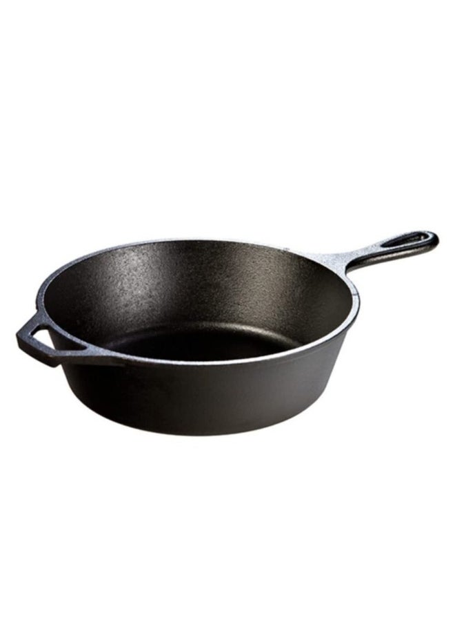 LODGE - L8DSK3 Cast Iron Deep Skillet  Pre-Seasoned  10.25-inch - Image 1