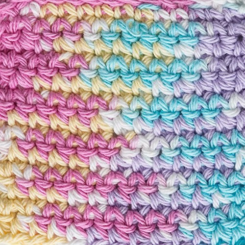 Lily 10202424093 Sugar 'N Cream Scents Yarn, 2 Ounce, Fleur De Lavander - Image 3