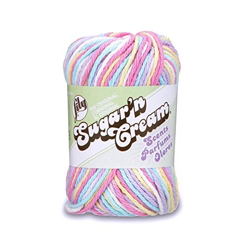Lily 10202424093 Sugar 'N Cream Scents Yarn, 2 Ounce, Fleur De Lavander - Image 5