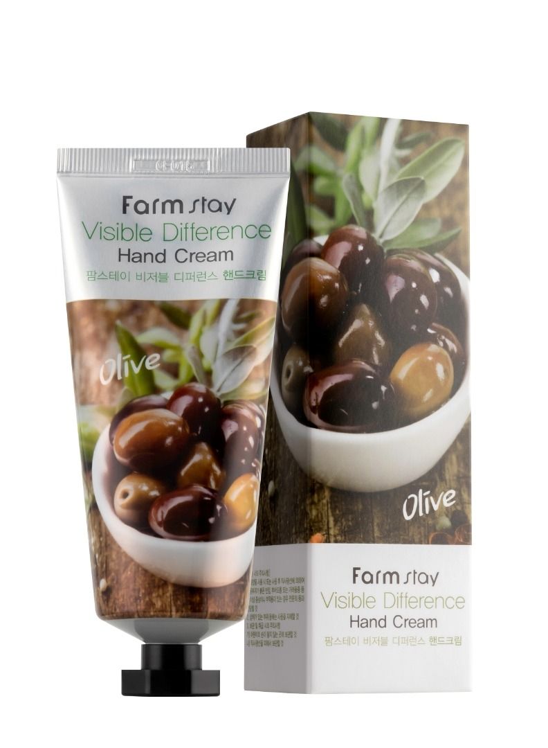 Farm Stay Visible Difference Olive Hand Cream 100ml - Image 3