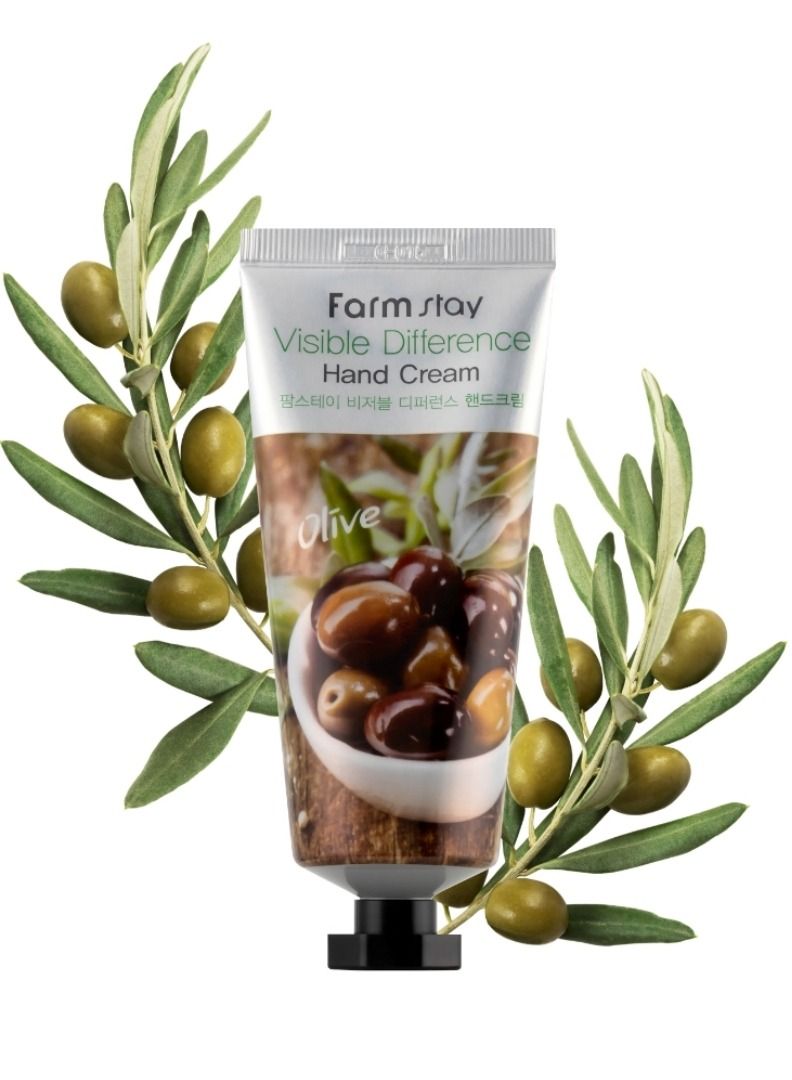 Farm Stay Visible Difference Olive Hand Cream 100ml - Image 2