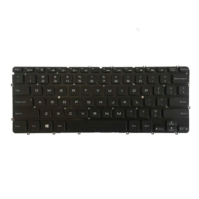 بديل لوحة مفاتيح لجهاز ديل XPS 12 13 13R 13D 13Z L321X L322X مع إضاءة خلفية
