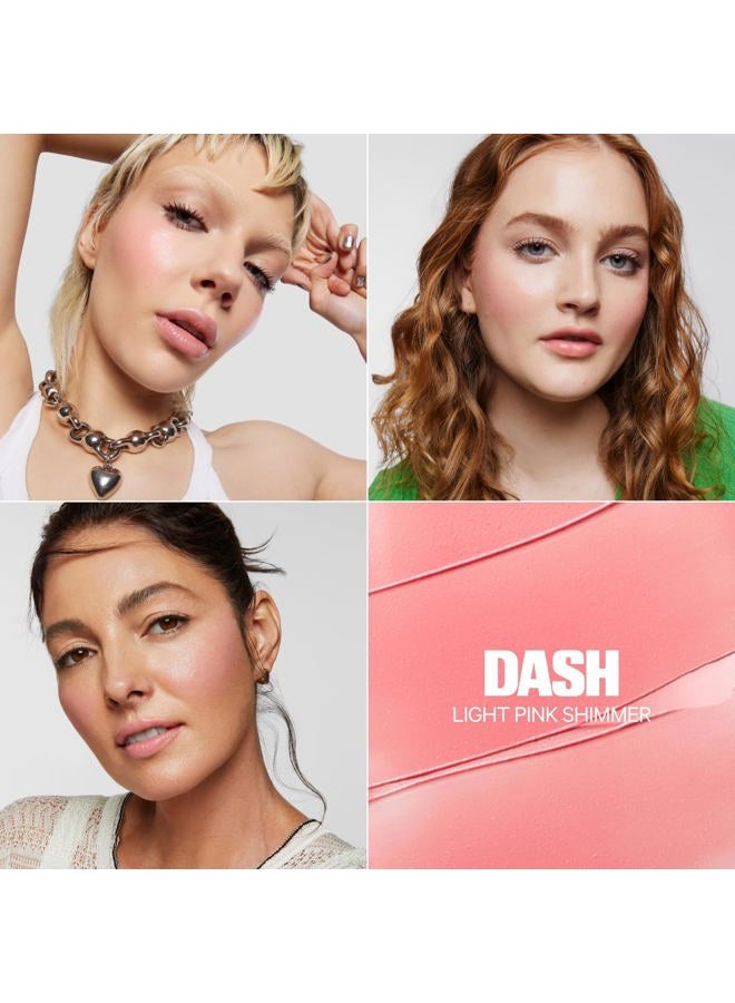 MILK MAKEUP Lip and Cheek Tint - Pigmented Cream Stick - Natural Vegan Formula - 6ml (DASH-Light Pink) - Image 4