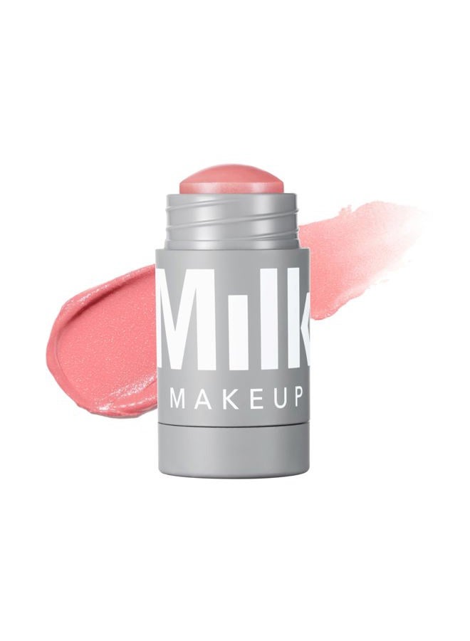 MILK MAKEUP Lip and Cheek Tint - Pigmented Cream Stick - Natural Vegan Formula - 6ml (DASH-Light Pink) - Image 1