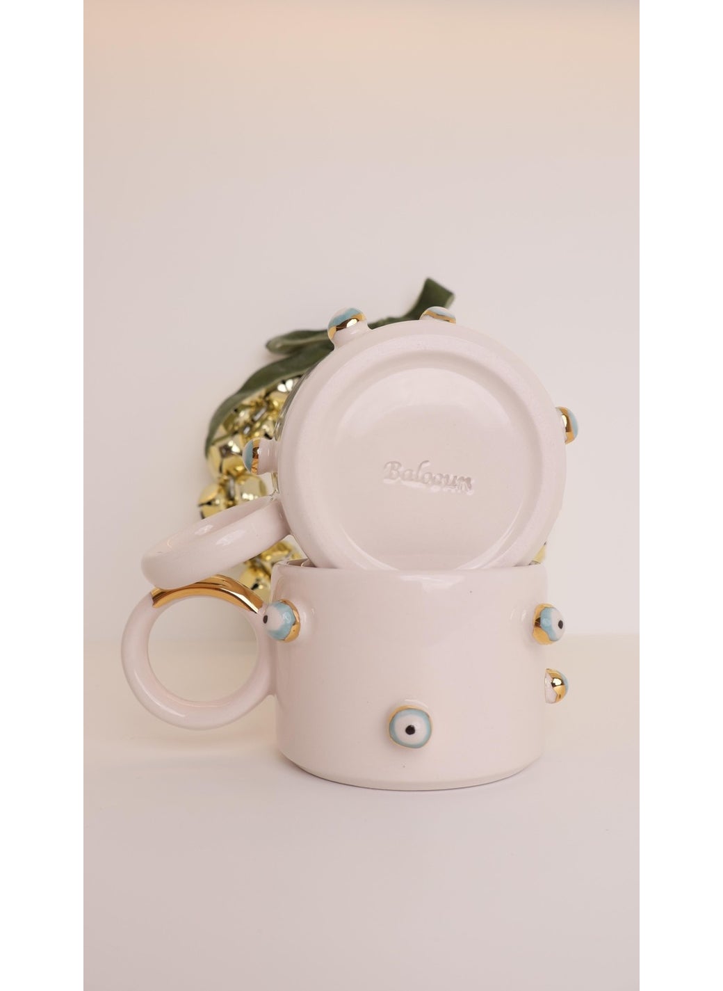 Balooun Atelier - Evil Eye Mint Cup - Image 1